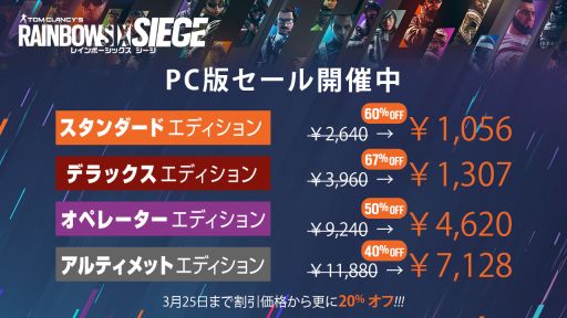 画像ギャラリー No.002のサムネイル画像 / 「レインボーシックス シージ」の“CRIMSON HEIST”が配信開始。3月18日からフリーウィークも