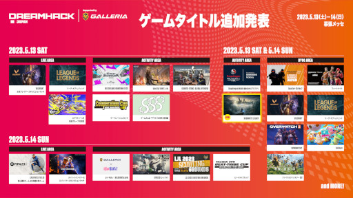 画像ギャラリー No.013のサムネイル画像 / 「DreamHack Japan 2023」，R6Sステージ企画の対戦カードと出演ゲストを発表。「ホグワーツ・レガシー」を用いた企画の開催も決定