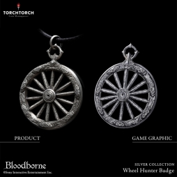 画像ギャラリー No.014のサムネイル画像 / 「Bloodborne」の「狩人証」を再現したアクセサリ2種が発売決定。ノコギリの狩人証は2020年4月,車輪の狩人証は5月に登場予定