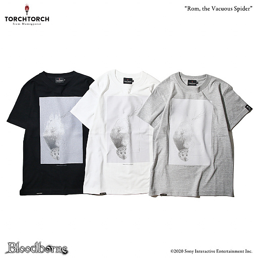 画像ギャラリー No.041のサムネイル画像 / 「Bloodborne」コラボのTORCH TORCH製Tシャツ,新作の第1弾はボス達をフィーチャー