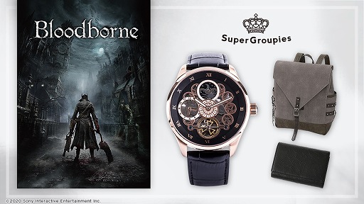 画像ギャラリー No.001のサムネイル画像 / 「Bloodborne」の時計塔をイメージした腕時計，狩人をイメージしたバッグと財布が予約受付を開始