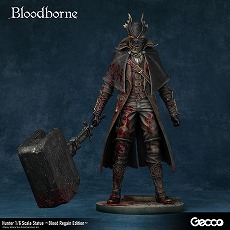 画像ギャラリー No.010のサムネイル画像 / 「Bloodborne」，返り血を浴びた「狩人」1/6スケールスタチューの予約受付を開始。持ち替えできる7種類の武器が付属する