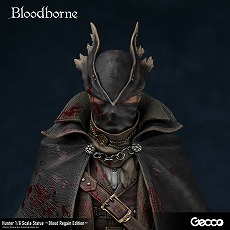 画像ギャラリー No.011のサムネイル画像 / 「Bloodborne」，返り血を浴びた「狩人」1/6スケールスタチューの予約受付を開始。持ち替えできる7種類の武器が付属する
