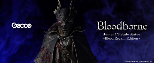 画像ギャラリー No.015のサムネイル画像 / 「Bloodborne」，返り血を浴びた「狩人」1/6スケールスタチューの予約受付を開始。持ち替えできる7種類の武器が付属する