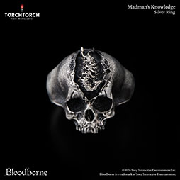 画像ギャラリー No.001のサムネイル画像 / 「Bloodborne」に登場する狂人の智慧をモチーフにした指輪が8月に発売。アパレルブランド「TORCH TORCH」とのコラボアイテムとしてリリース