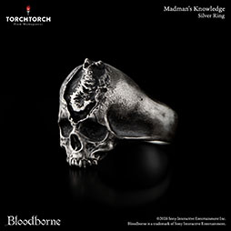 画像ギャラリー No.002のサムネイル画像 / 「Bloodborne」に登場する狂人の智慧をモチーフにした指輪が8月に発売。アパレルブランド「TORCH TORCH」とのコラボアイテムとしてリリース