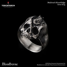 画像ギャラリー No.003のサムネイル画像 / 「Bloodborne」に登場する狂人の智慧をモチーフにした指輪が8月に発売。アパレルブランド「TORCH TORCH」とのコラボアイテムとしてリリース