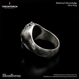 画像ギャラリー No.004のサムネイル画像 / 「Bloodborne」に登場する狂人の智慧をモチーフにした指輪が8月に発売。アパレルブランド「TORCH TORCH」とのコラボアイテムとしてリリース