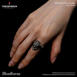 画像ギャラリー No.006のサムネイル画像 / 「Bloodborne」に登場する狂人の智慧をモチーフにした指輪が8月に発売。アパレルブランド「TORCH TORCH」とのコラボアイテムとしてリリース