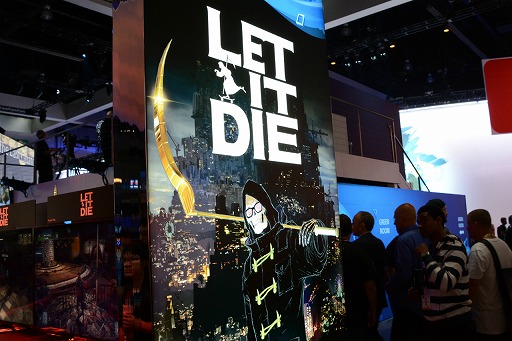 画像ギャラリー No.001のサムネイル画像 / ［E3 2016］「LET IT DIE」は“グラスホッパーらしくない出来の良さ”を目指した。E3版のデモをプレイしつつ，森下氏と新氏に話を聞いてきた