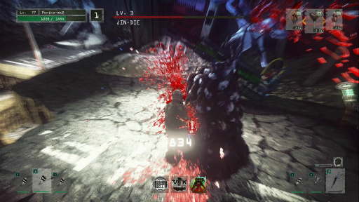 画像ギャラリー No.006のサムネイル画像 / 「LET IT DIE」プレイ日記 番外編：パンイチ女，「直噴射Fest！」を駆けるの巻