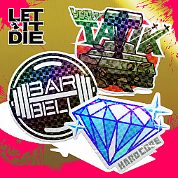 画像ギャラリー No.002のサムネイル画像 / 「LET IT DIE」，新たな武器や強敵を収めた“頂上決戦”のPVが公開。PS Storeではプレミアムデカールのセット2種を販売中