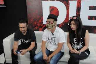 画像ギャラリー No.004のサムネイル画像 / ［E3 2017］異彩を放っていた「LET IT DIE」ブースをレポート。アンクル・デスと新 英幸氏が“やっちゃる！”と盛りあげたTwitch生配信の模様も
