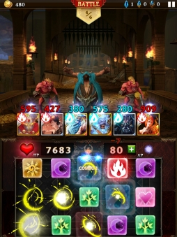 画像ギャラリー No.014のサムネイル画像 / ゲームロフトの新作パズルRPG「ダンジョン・ジェム」。戦略/戦術性を高めたバトルのプレイフィールをレポート