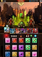 画像ギャラリー No.022のサムネイル画像 / ゲームロフトの新作パズルRPG「ダンジョン・ジェム」。戦略/戦術性を高めたバトルのプレイフィールをレポート