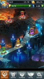 画像ギャラリー No.002のサムネイル画像 / ダークファンタジーパズルRPG「ダンジョン・ジェム」の配信が本日スタート