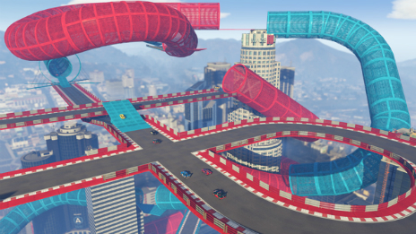 画像ギャラリー No.003のサムネイル画像 / 「GTAオンライン」過激なスタントレースを追加するアップデート「スタントライダーズ」が,7月12日に配信決定