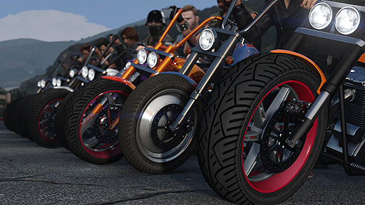 画像ギャラリー No.002のサムネイル画像 / 「GTAオンライン：バイカー」の配信がスタート。ロスサントスの路上にモーターサイクルクラブが登場