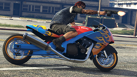画像ギャラリー No.008のサムネイル画像 / 「GTAオンライン：バイカー」の配信がスタート。ロスサントスの路上にモーターサイクルクラブが登場