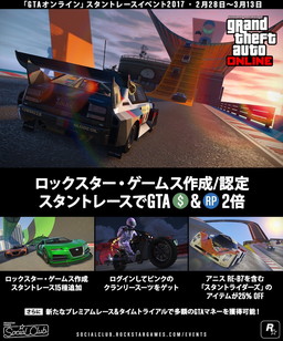 画像ギャラリー No.002のサムネイル画像 / 「GTAオンライン」でスタントレースイベントが開催中。春には初期GTAオマージュのコンテンツを実装