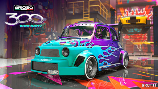 画像ギャラリー No.001のサムネイル画像 / 「GTAオンライン」にベニーの新しい“グロッティ ブリオッソ300・ワイドボディ”が登場