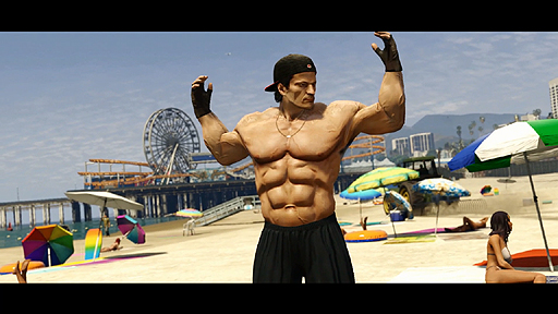 画像ギャラリー No.004のサムネイル画像 / 最新世代機版「グランド・セフト・オートV」の日本語PVが公開。ロスサントスでもとびきりの変わり者達の姿を確認しておくべし