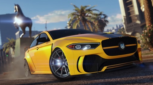 画像ギャラリー No.001のサムネイル画像 / 「GTAオンライン」,新車両「オセロットジャギュラー」と新モード「キング オブ ザ ヒル」が実装