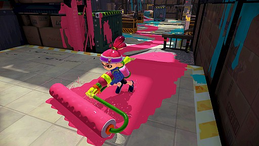 画像ギャラリー No.008のサムネイル画像 / ［E3 2014］「Splatoon」は撃ち合いの巧拙に関わらず，みんなで楽しく遊べるシューティング。試遊台でさっそくイカになってきた
