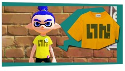 画像ギャラリー No.022のサムネイル画像 / 「スプラトゥーン」デザインのTシャツが6月13日発売。THE KING OF GAMESから