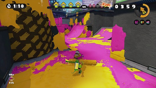 画像ギャラリー No.005のサムネイル画像 / 任天堂のWii U専用タイトル「Splatoon（スプラトゥーン）」の製品版をレビュー。中毒性の高い4vs.4の「ナワバリバトル」を，いつでも気軽に楽しもう