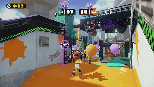 画像ギャラリー No.031のサムネイル画像 / 任天堂のWii U専用タイトル「Splatoon（スプラトゥーン）」の製品版をレビュー。中毒性の高い4vs.4の「ナワバリバトル」を，いつでも気軽に楽しもう