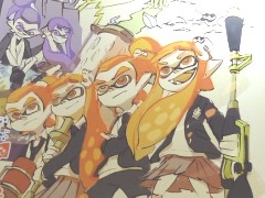闘会議2016の「Splatoon」ブースレポート。「みんなのイカ自由研究発表会」コーナーのファンメイドブキは力作揃い
