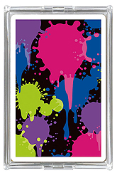 画像ギャラリー No.003のサムネイル画像 / 「スプラトゥーン」柄のトランプ3種類が7月に登場。表も裏もかなりイカしたポップでスタイリッシュなデザインに