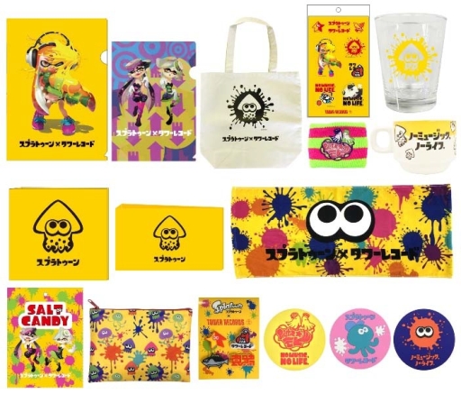 画像ギャラリー No.009のサムネイル画像 / 「スプラトゥーン」とタワレコのコラボが6月24日から開催。コラボグッズも登場