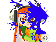 イカ達が動き回り，音も出る。LINEスタンプ「Splatoon とびでるイカスタンプ」の販売が本日スタート