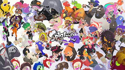 画像ギャラリー No.001のサムネイル画像 / 「スプラトゥーン」は今日で10周年！ 特別なイラストを公開＆Nintendo Musicで楽曲の配信を開始。アイコンも配布中