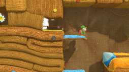 画像ギャラリー No.004のサムネイル画像 / ［E3 2014］「Yoshi's Woolly World」プレイレポート。編みぐるみになったヨッシーがヨッシーを飲み込む協力プレイがアツイ