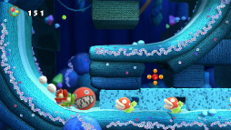 画像ギャラリー No.009のサムネイル画像 / ［E3 2014］「Yoshi's Woolly World」プレイレポート。編みぐるみになったヨッシーがヨッシーを飲み込む協力プレイがアツイ