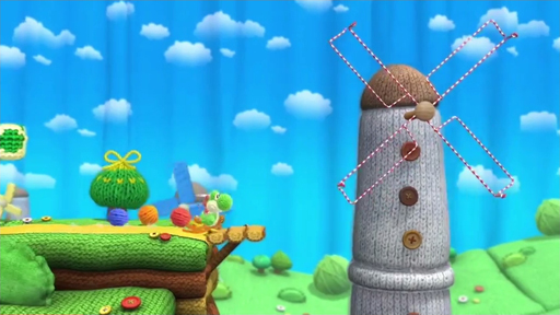 画像ギャラリー No.004のサムネイル画像 / Wii Uソフト「ヨッシー ウールワールド」が2015年夏に発売。amiibo機能を持つ「あみぐるみヨッシー」も同時リリース