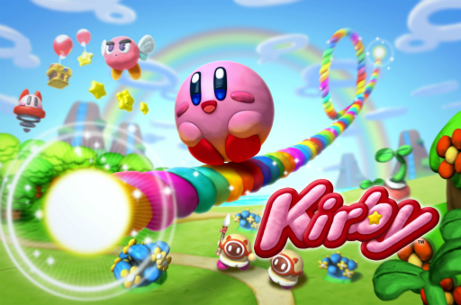 画像ギャラリー No.002のサムネイル画像 / ［E3 2014］Wii U向けカービィシリーズ最新作「Kirby and the Rainbow Curse」が発表。Wii U GamePadとタッチペンで虹色のロープを作ろう