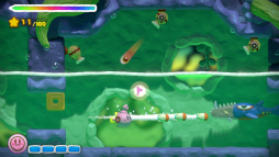画像ギャラリー No.008のサムネイル画像 / ［E3 2014］Wii U向けカービィシリーズ最新作「Kirby and the Rainbow Curse」が発表。Wii U GamePadとタッチペンで虹色のロープを作ろう