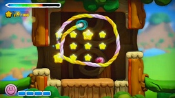 画像ギャラリー No.001のサムネイル画像 / Wii U向けソフト「タッチ！カービィ スーパーレインボー」が2015年1月22日に発売決定。虹色のロープを描いてカービィをゴールまで導こう