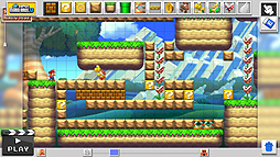 画像ギャラリー No.006のサムネイル画像 / ［E3 2014］「Mario Maker」プレイレポート。普通のコースからエグいコースまで，直感的な操作で思いのままにデザイン可能