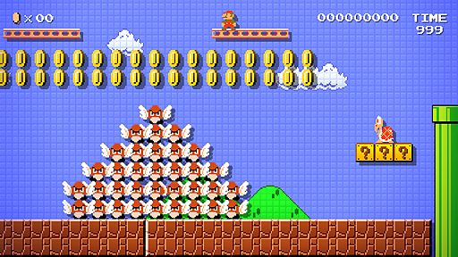 画像ギャラリー No.008のサムネイル画像 / ［E3 2014］「Mario Maker」プレイレポート。普通のコースからエグいコースまで，直感的な操作で思いのままにデザイン可能