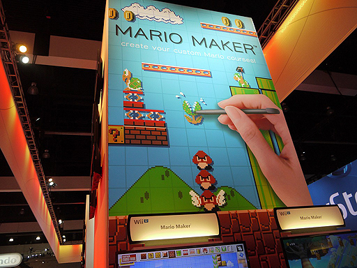 画像ギャラリー No.009のサムネイル画像 / ［E3 2014］「Mario Maker」プレイレポート。普通のコースからエグいコースまで，直感的な操作で思いのままにデザイン可能