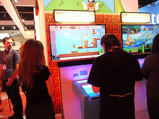 画像ギャラリー No.010のサムネイル画像 / ［E3 2014］「Mario Maker」プレイレポート。普通のコースからエグいコースまで，直感的な操作で思いのままにデザイン可能