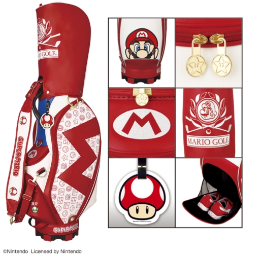 画像ギャラリー No.006のサムネイル画像 / 「スーパーマリオ」デザインのゴルフアイテム7製品22種が販売開始