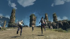 画像ギャラリー No.008のサムネイル画像 / 「XenobladeX」の最新スクリーンショットが公開。惑星ミラの美しい風景をバックに繰り広げられるバトルシーンは必見