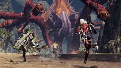 画像ギャラリー No.012のサムネイル画像 / 「XenobladeX」の最新スクリーンショットが公開。惑星ミラの美しい風景をバックに繰り広げられるバトルシーンは必見