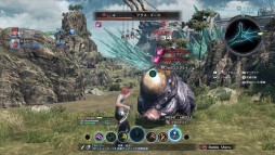 画像ギャラリー No.016のサムネイル画像 / 「XenobladeX」の最新スクリーンショットが公開。惑星ミラの美しい風景をバックに繰り広げられるバトルシーンは必見